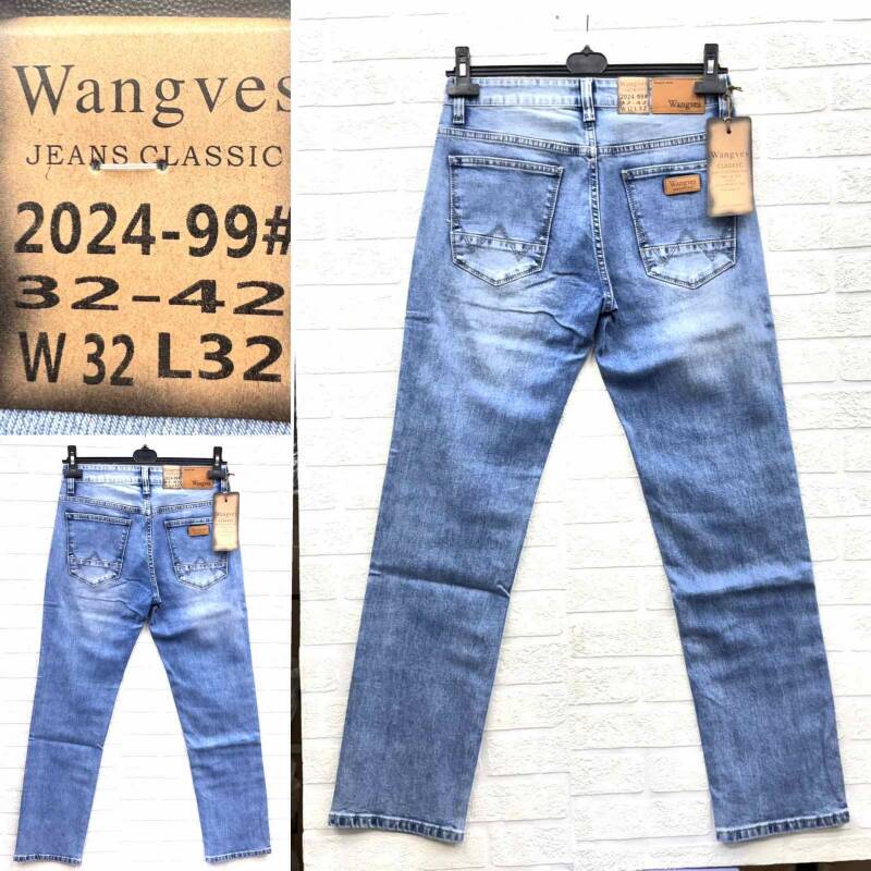 Spodnie jeansy meskie Roz 32-42, 1 Kolor Paczka 10 szt